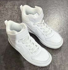 Nike Court Borough Mid PSV White Trainers | Size UK 12 Kids