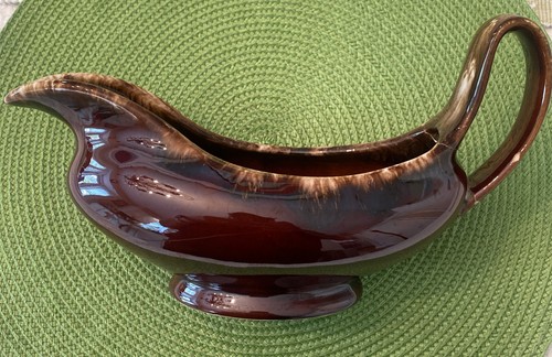 Vintage hull pottery brown - hull, “brown
