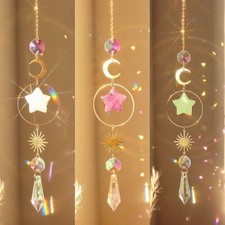 3 PCS Crystal Suncatcher Boho