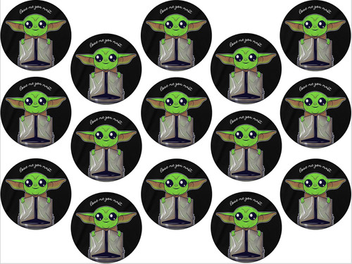 Baby yoda star - yoda, inspired