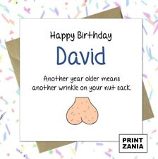 Personalised FUNNY BIRTHDAY