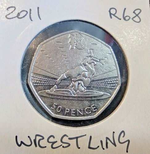 2011 wrestling 50p olympic - 50p,