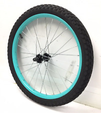 20" Bicycle Front Blue Wheel