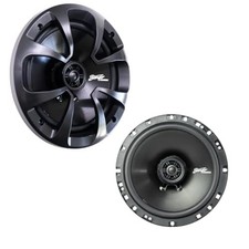 Audio 6.5" Car Audio Coaxial Speakers, 100 Watts, 4 Ohm (Set of Two)