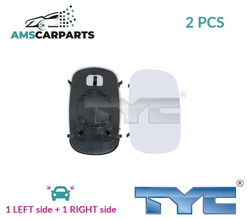 Rear view mirror glass - mirror, pair