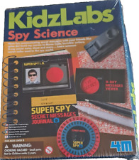 KIDZLABS 4M Spy Science Secret Message Kit, New