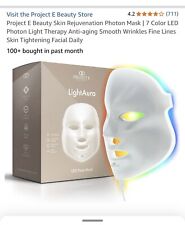 Project E Beauty Skin Rejuvenation Photon Mask 7 Color LED Photon Light Therapy