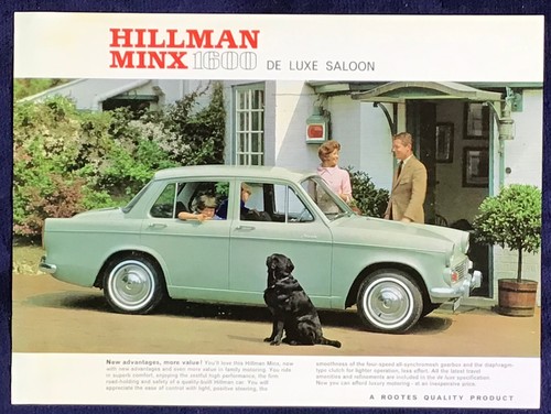 Hillman minx 1600 luxe - hillman, de