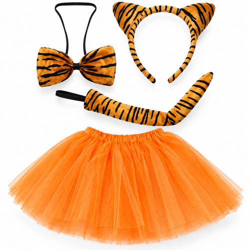 Tiger tutu costume ears - tiger,