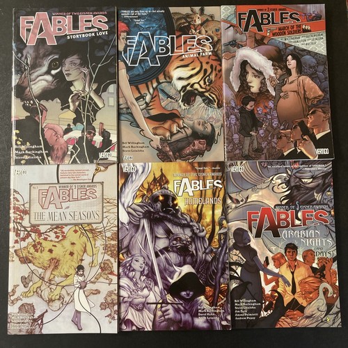 Fables graphic novels - fables,