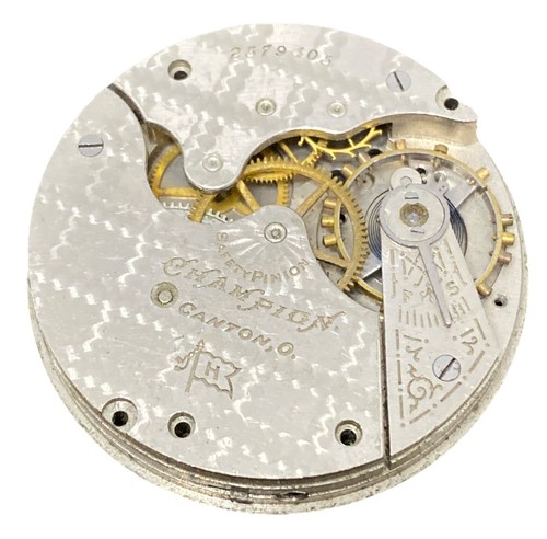 Hampden pocket watch movement - pocket,