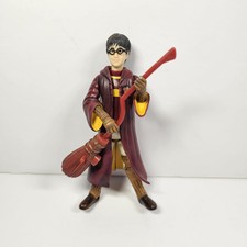 Harry Potter And The Philosopher's Stone Quidditch Harry Action Figure W/ Broom
