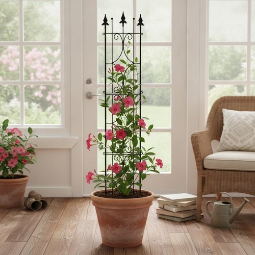 Metal garden trellis - metal,