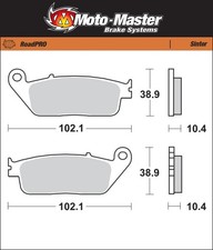 Victory Vegas 1800 8 Ball 2010-2017 [Rear Motorcycle Sinter Brake Pads]