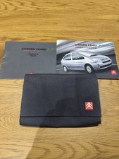 CITREON XSARA PICASSO 1999-2010 OWNERS MANUAL HANDBOOK WALLET PACK