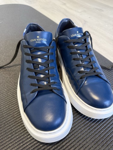Louis vuitton blue leather - vuitton,