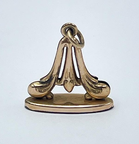 Victorian gold plated - plated, fob