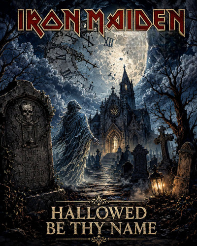 Iron maiden sew on patch - maiden,