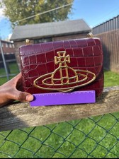 Vivienne Westwood Linda Orb crossbody Bag.  Missing A Strap. New Without Tags.