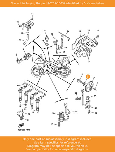 Yamaha washer plate - washer,,