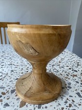 Large hand turned spalted - large,