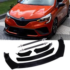 Black Front Bumper Lip