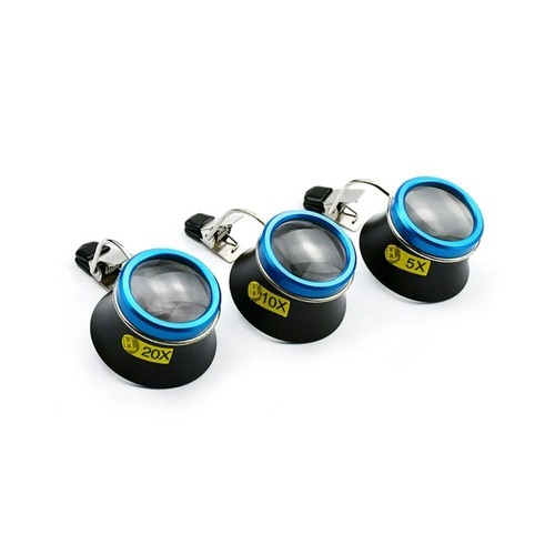 Clip eye loupe eyeglass - clip-on,