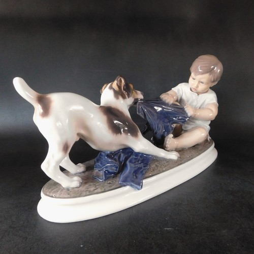 Large dahl jensen figurine - jensen,
