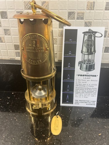 Protector type miners lamp - protector,