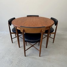 **SOLD** C.1960’s G-Plan Fresco Mid-Century Teak Dining Table & 4 Chairs Vintage