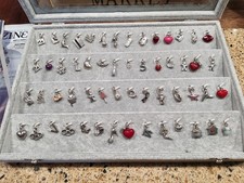 LINKS OF LONDON GENUINE BRACELET CHARMS 60 IN TOTAL