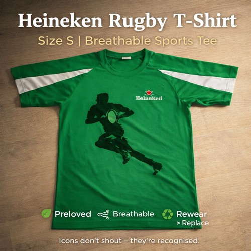 Heineken rugby shirt - rugby, t-shirt