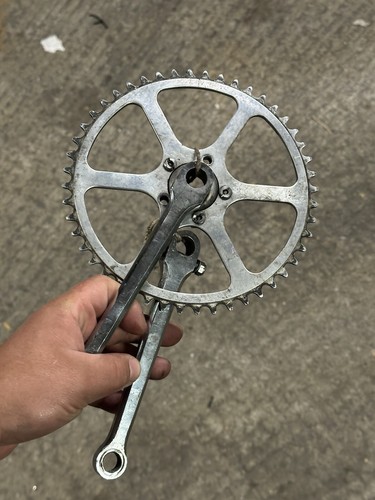 Rare vintage crankset - vintage,