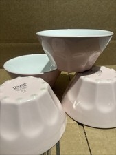Ikea Pokal Bowl Pink Fluted