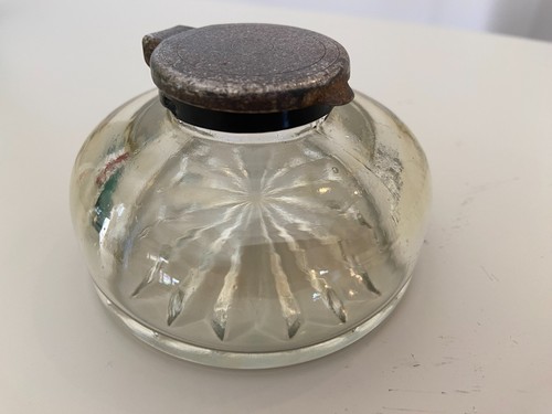 Antique vintage heavy - antique, glass