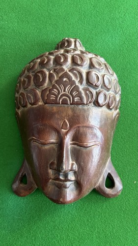 Hand carved wooden - hand-carved, head