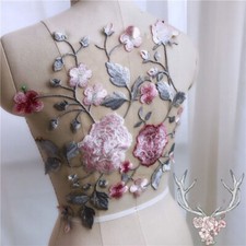 3D DIY Lace Flower Embroidery