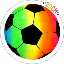 Rainbow Football Ball Kids