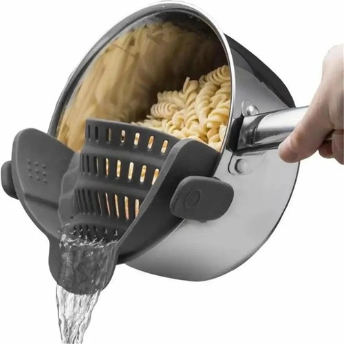 Clip pot strainer - on,