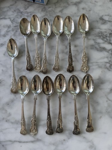 Solid silver kings pattern - silver,