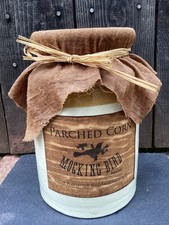 Vintage Primitive Label Corn