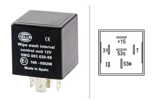 Hella wiper washer - washer, interval
