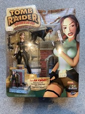 Tomb Raider Playmates Figure 1999 Doberman - Open
