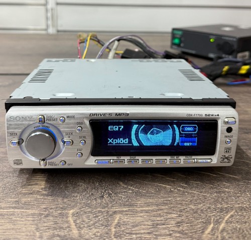 Sony cdx f7700 - sony, cd