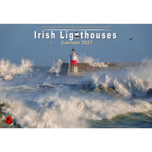 Irish lighthouses calendar - irish, a4