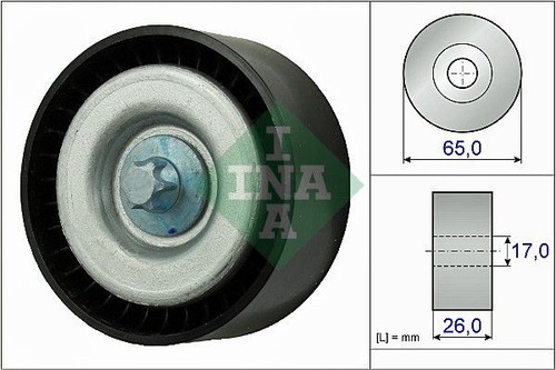 Ina belt deflection pulley - v-belt,