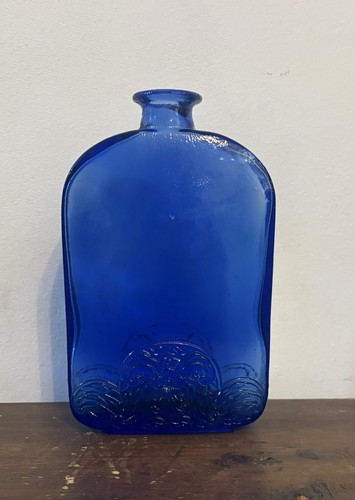 Vintage cobalt blue pressed - vintage,