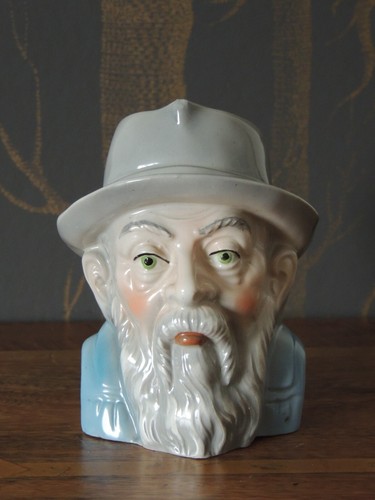 Pottery head character jug - head,