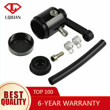 CNC Brake Clutch Master Cylinder Fluid Reservoir Tank Oil Cup Motorcycle Black