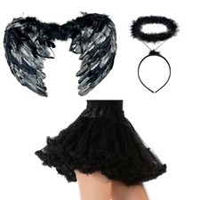 Fallen Angel Black Fancy Dress